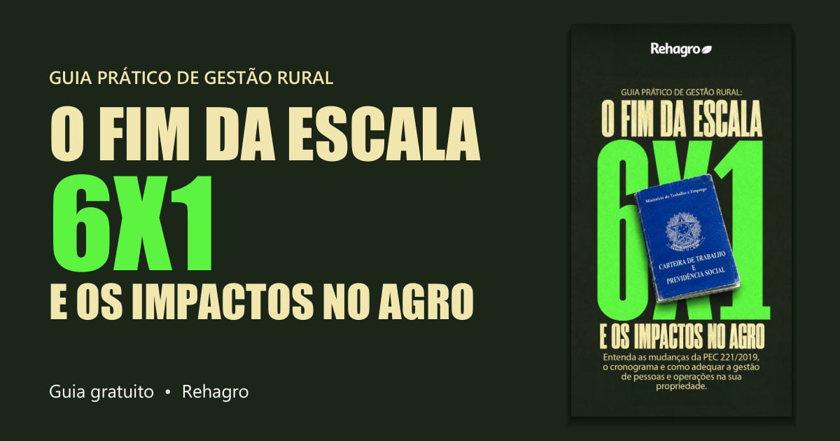 Guia Fim da escala 6×1 e os impactos no agro